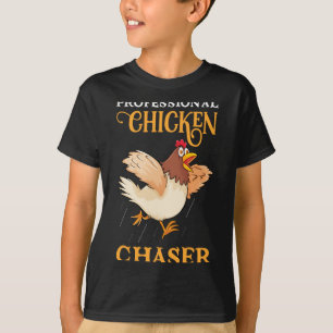 Farmer Professional Chicken Chaser Farming T-Shirt