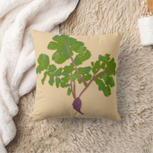 Farmer Radish Turnips Plants Gardening   Cushion