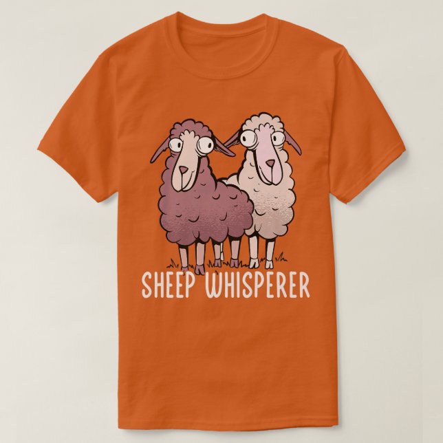 Farmer Sheep Whisperer  T-Shirt (Design Front)