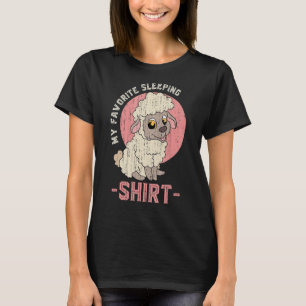 Farmer Sleeping  Farm Animal  Lamb Sheep T-Shirt