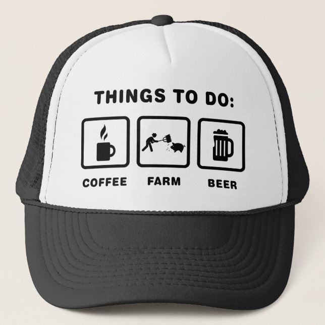 Farmer Trucker Hat (Front)