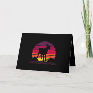 Farmer Vintage Retro Funny Farm Animal Gift Card