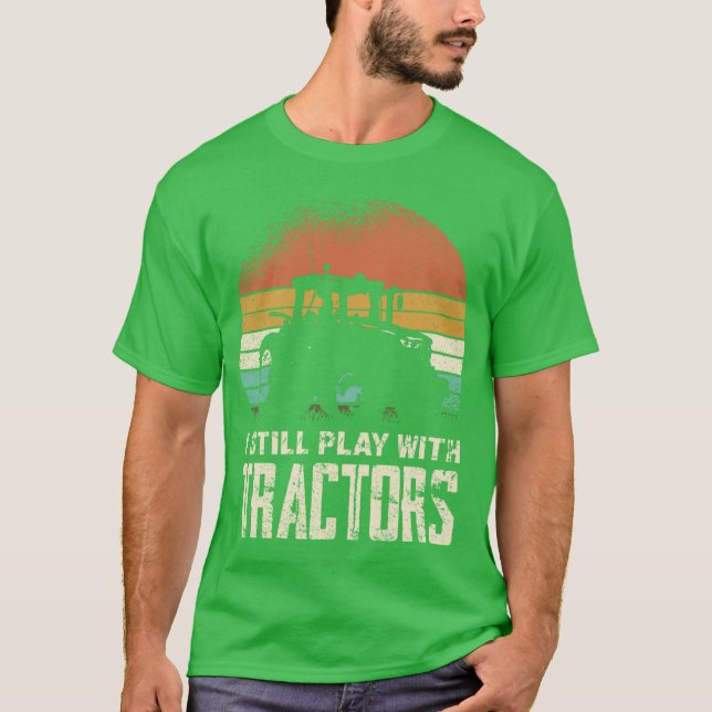 Farmer Vintage Tractor Tee (Front)