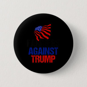 Farmers Against Trump Anti Donald Trump American F 6 Cm Round Badge