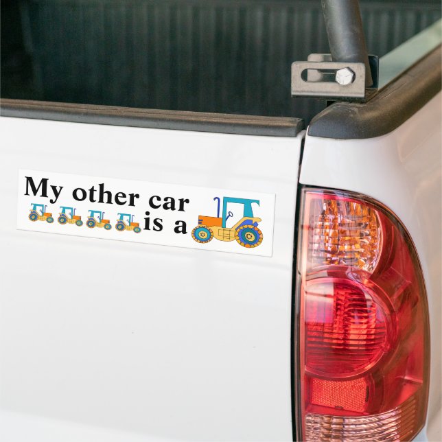 Farmers Bumper Sticker (On Truck)