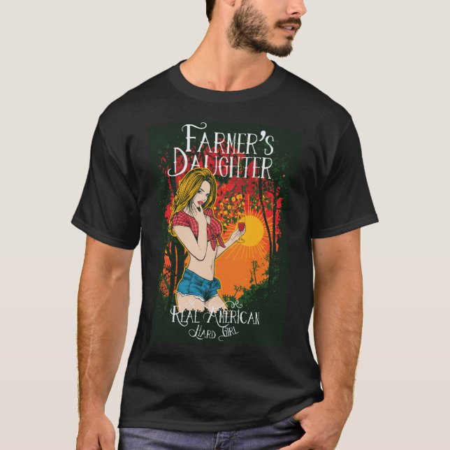 Farmer's Daughter Custom T-Shirt (Front)