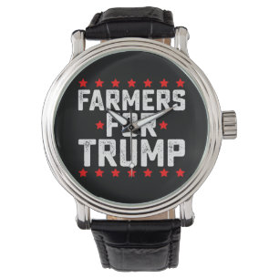 Farmers for Trump Presidential Election Vintage Watch
