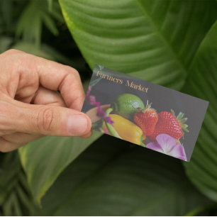 Farmers Market (A) Business Card