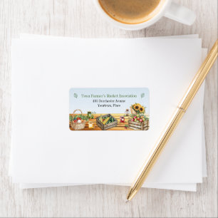 Farmers Market Address Label