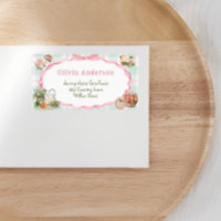 Farmers Market Baby Shower Return Address