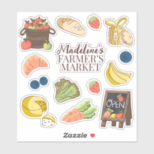 Farmer's market birthday kids party favour 