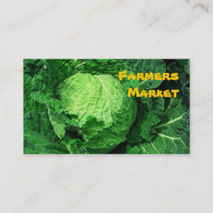 Farmers Market Business Card