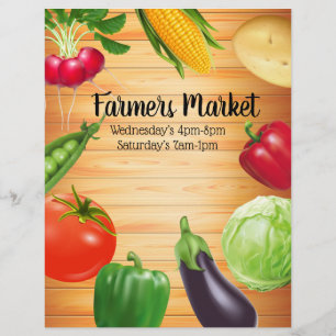 Farmers Market Business Promotional Flyer