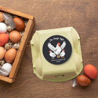 farmers market egg box Label  free range