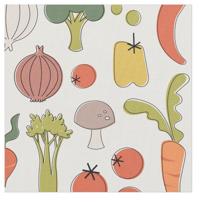 Farmers Market Fabric (Close Up)