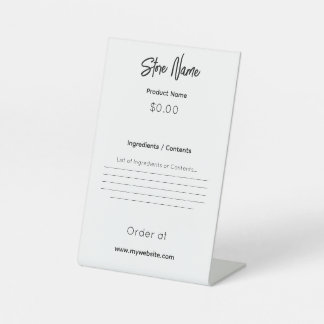 Farmer's Market, Festival, Craft Show Product Sign