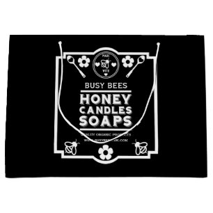 Farmers Market Honey Product Large Gift Bag