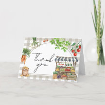 Farmers Market Locally Grown Baby Shower