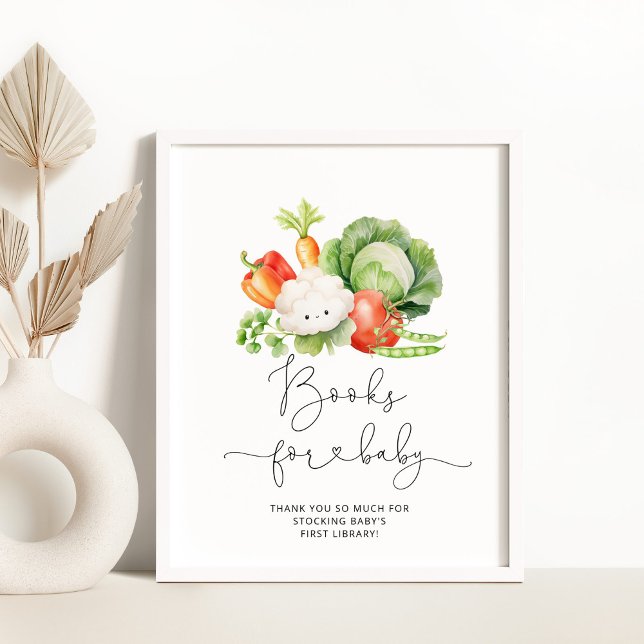 Farmers market locally grown Books for baby Poster (Creator Uploaded)