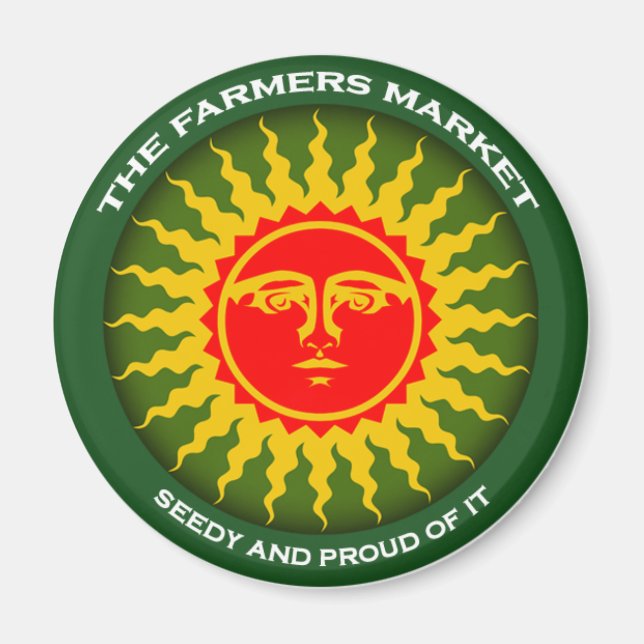 Farmers Market Magnet (Front)