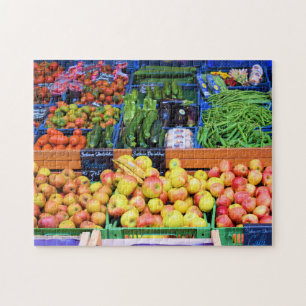 Farmer's Market Picking - 11x14 - 252 pcs. Jigsaw Puzzle