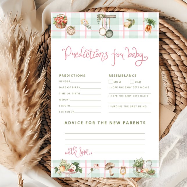 Farmers Market Pink Predictions for Baby Game (Creator Uploaded)