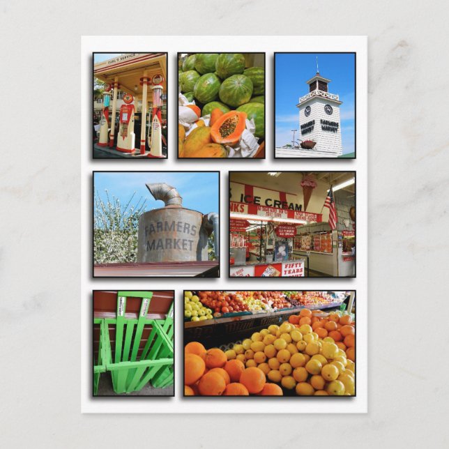 Farmer's Market Postcard (Front)
