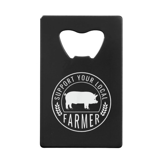 Farmers Market Support Your Local Pig Farmer Ranch (Front)