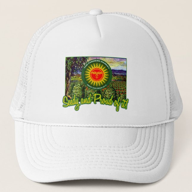 Farmers Market Trucker Hat (Front)