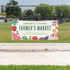 Farmer's Market Your Company Name Banner