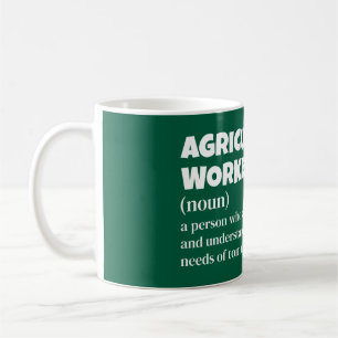Farmhand Funny Definition Mug – Agriculture Humour