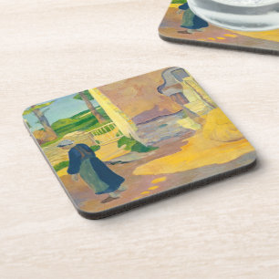 Farmhouse at Le Pouldu, 1890 (oil on canvas) Coaster