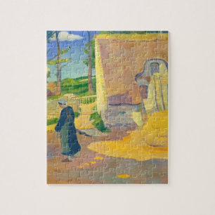 Farmhouse at Le Pouldu, 1890 (oil on canvas) Jigsaw Puzzle