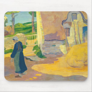 Farmhouse at Le Pouldu, 1890 (oil on canvas) Mouse Pad