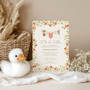 Farmhouse Baby Clothesline Baby Shower Invitation