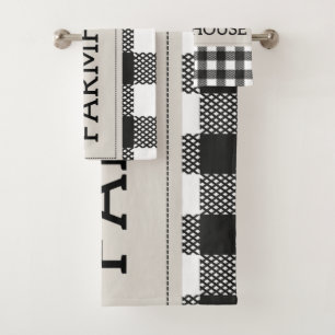 Farmhouse Bath Towel Set