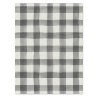 Farmhouse Black & White Buffalo Plaid Tissue Paper