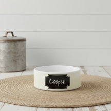 Farmhouse Chalkboard Label Style Personalised Pet