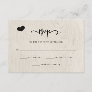 Farmhouse Chic Modern Rustic Wedding Response