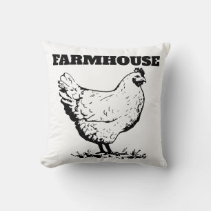FARMHOUSE CHICKEN/ROOSTER PILLOWS