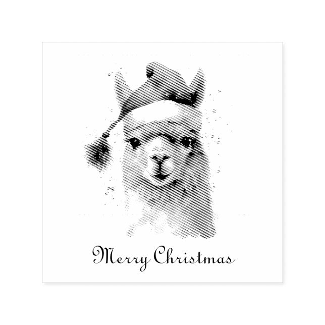 Farmhouse Christmas Mail Maker Self-inking Stamp (Design)