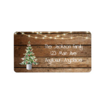 Farmhouse Christmas Party Address