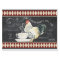 Farmhouse Coffee Kitchen Rooster Chalk Decoupage