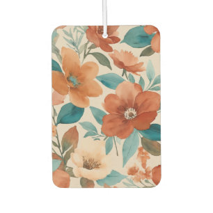 Farmhouse floral car air freshener