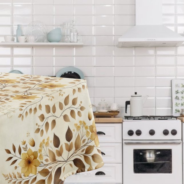 Farmhouse Floral Pattern  Tablecloth (Creator Uploaded)