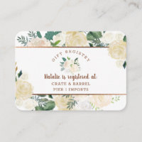 Farmhouse Fresh Rustic Bridal Shower Gift Registry