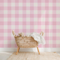 Farmhouse Gingham Pretty Pink