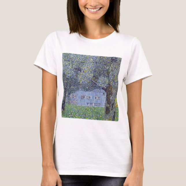 Farmhouse, Gustav Klimt T-Shirt (Front)