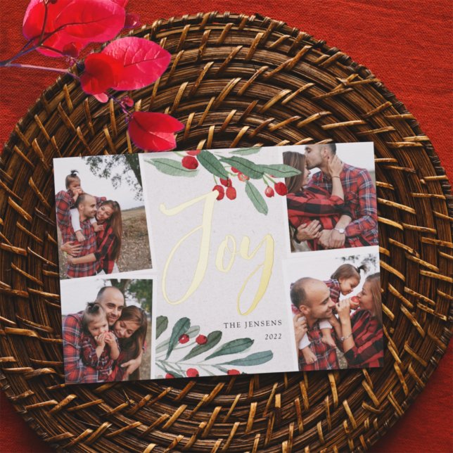 Farmhouse Holly | Multi Photo Christmas (Creator Uploaded)