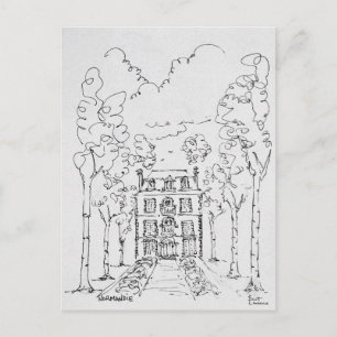 Farmhouse Horse Farm   Normandy, France Postcard